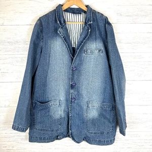 Southpole Men's Denim Blazer